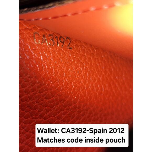 Louis Vuitton Orient/Red Monogram Empreinte Portefeuille Curieuse Long Wallet - Picture 14 of 16